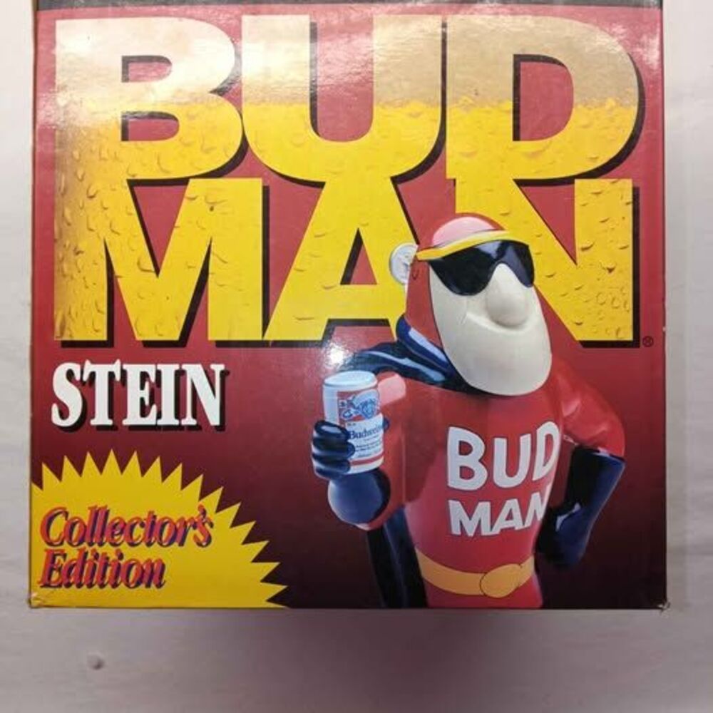 Budweiser Bud Man Stein Collector's Edition